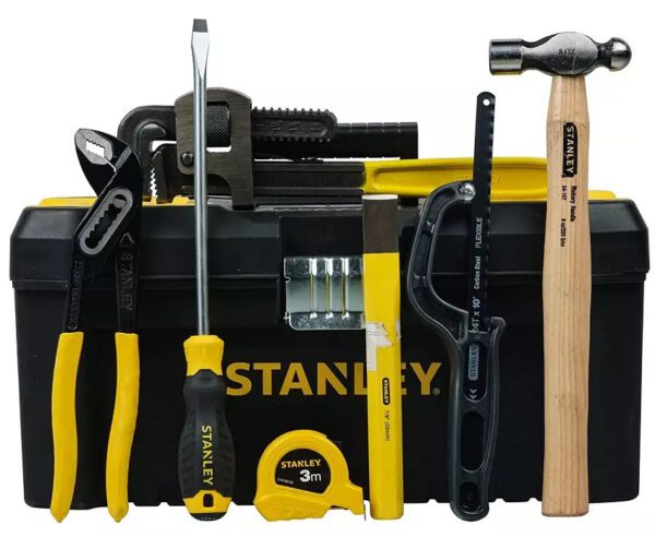 Stanley PLUMBER KIT Tradesmen Tool Kit 8 Pcs