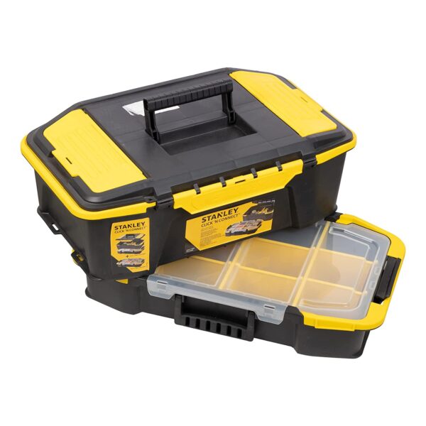 Stanley STST1-71962 Click and Connect Deep Tool Box and Organizer