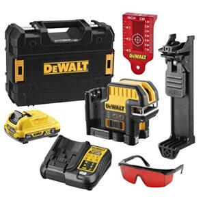 Dewalt DCE0825D1R-QW 5 Points Red Laser With Cross Beam