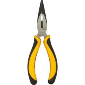 Stanley 70-483 Double Color Long Nose Plier - 6" Inch