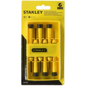 Stanley 66-052 Precision Screwdriver Set - 6 Pcs