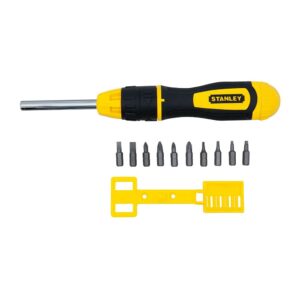 Stanley STHT68010-8 Ratcheting Multibit Screwdriver Set